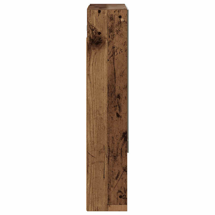 Dulap cu oglindă pentru baie Lemn vechi 50 x 14,5 x 70 cm - WALTI WALTI