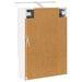 Dulap cu oglindă pentru baie cu raft Alb 50 x 14,5 x 70 cm - WALTI WALTI