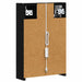 Dulap cu oglindă pentru baie Stejar Negru 33 x 11,5 x 50 cm - WALTI WALTI