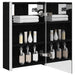 Dulap cu oglindă pentru baie Stejar Negru 33 x 11,5 x 50 cm - WALTI WALTI