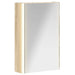 Dulap cu oglindă pentru baie Stejar Sonoma 33 x 11,5 x 50 cm - WALTI WALTI