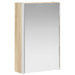 Dulap cu oglindă pentru baie Stejar Sonoma 33 x 11,5 x 50 cm - WALTI WALTI
