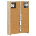 Dulap cu oglindă pentru baie Stejar Sonoma 33 x 11,5 x 50 cm - WALTI WALTI