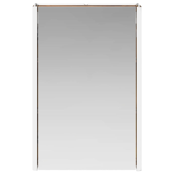 Dulap cu oglindă pentru baie Stejar fumuriu 33 x 11,5 x 50 cm - WALTI WALTI