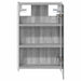 Dulap cu oglindă pentru baie Gri Sonoma 33 x 11,5 x 50 cm - WALTI WALTI