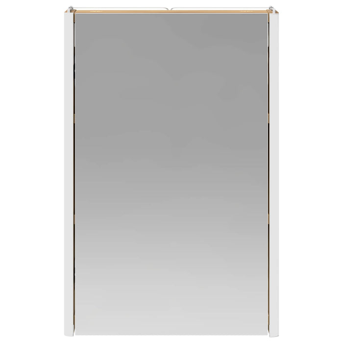 Dulap cu oglindă pentru baie Stejar artizanal 33 x 11,5 x 50 cm - WALTI WALTI