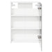 Dulap cu oglindă pentru baie Alb 43 x 11,5 x 60,5 cm - WALTI WALTI