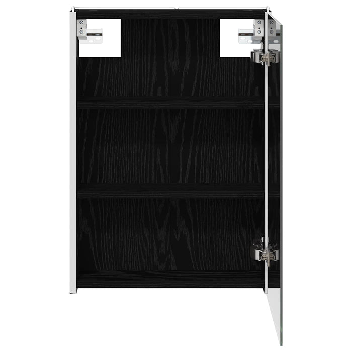 Dulap cu oglindă pentru baie Stejar Negru 43 x 11,5 x 60,5 cm - WALTI WALTI