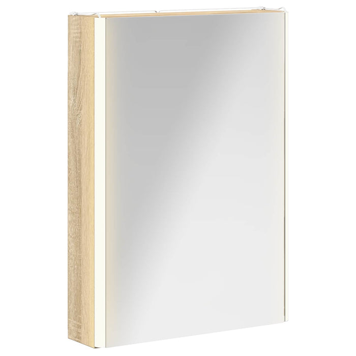 Dulap cu oglindă pentru baie Stejar Sonoma 43 x 11,5 x 60,5 cm - WALTI WALTI