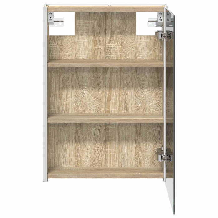Dulap cu oglindă pentru baie Stejar Sonoma 43 x 11,5 x 60,5 cm - WALTI WALTI