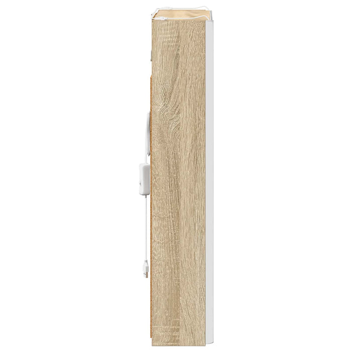 Dulap cu oglindă pentru baie Stejar Sonoma 43 x 11,5 x 60,5 cm - WALTI WALTI