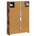 Dulap cu oglindă pentru baie Stejar fumuriu 43 x 11,5 x 60,5 cm - WALTI WALTI