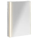 Dulap cu oglindă pentru baie Gri Sonoma 43 x 11,5 x 60,5 cm - WALTI WALTI