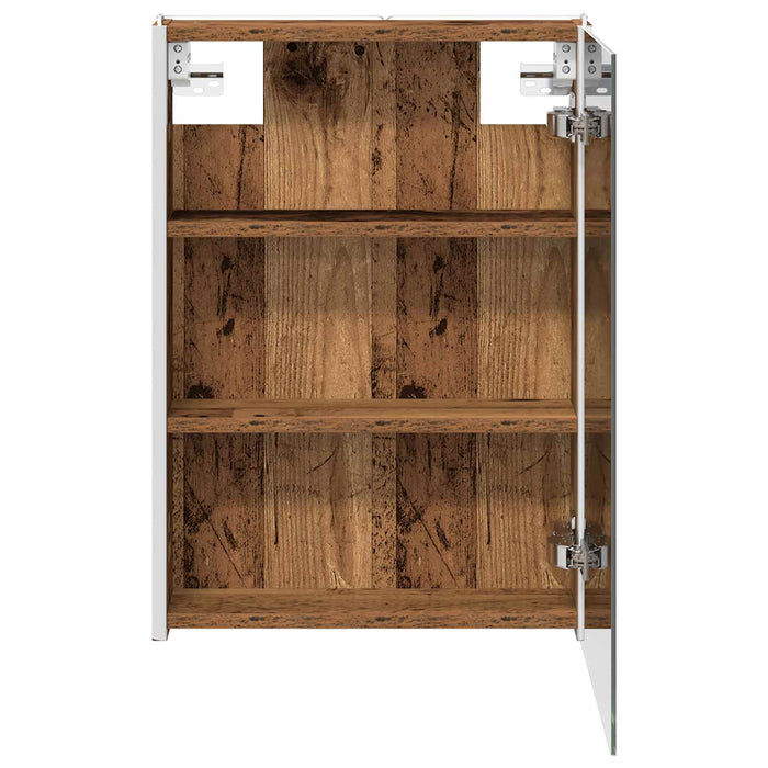 Dulap cu oglindă pentru baie Lemn vechi 43 x 11,5 x 60,5 cm - WALTI WALTI