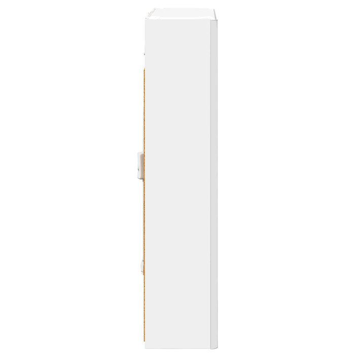 Dulap cu oglindă pentru baie Alb 53,5 x 15,5 x 70 cm WALTI