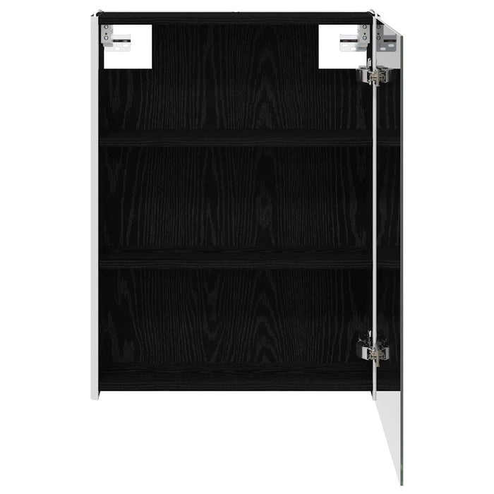 Dulap cu oglindă pentru baie Stejar Negru 53,5 x 15,5 x 70 cm - WALTI WALTI