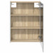 Dulap cu oglindă pentru baie Stejar Sonoma 53,5 x 15,5 x 70 cm - WALTI WALTI