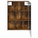 Dulap cu oglindă pentru baie Stejar fumuriu 73.5 x 15.5 x 70 cm - WALTI WALTI