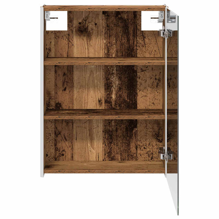 Dulap cu oglindă pentru baie Lemn vechi 53,5 x 15,5 x 70 cm - WALTI WALTI