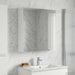Dulap cu oglindă pentru baie Alb 63,5 x 15,5 x 70 cm - WALTI WALTI