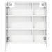 Dulap cu oglindă pentru baie Alb 63,5 x 15,5 x 70 cm - WALTI WALTI