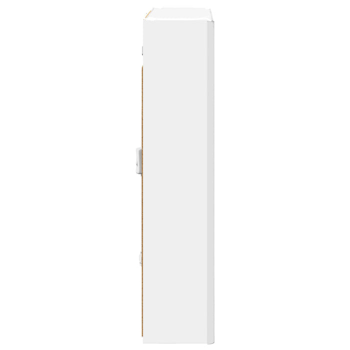 Dulap cu oglindă pentru baie Alb 63,5 x 15,5 x 70 cm - WALTI WALTI