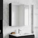 Dulap cu oglindă pentru baie Stejar Negru 63,5 x 15,5 x 70 cm - WALTI WALTI