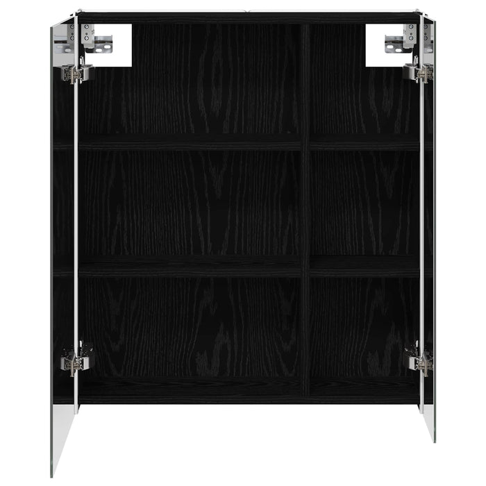 Dulap cu oglindă pentru baie Stejar Negru 63,5 x 15,5 x 70 cm - WALTI WALTI