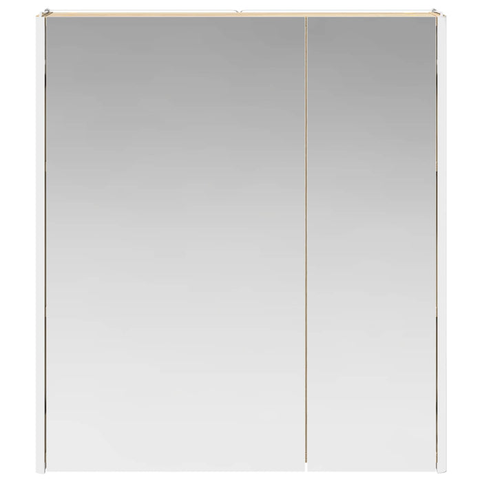 Dulap cu oglindă pentru baie Stejar Sonoma 63,5 x 15,5 x 70 cm - WALTI WALTI