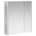 Dulap cu oglindă pentru baie Gri din beton 63,5 x 15,5 x 70 cm - WALTI WALTI