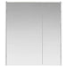 Dulap cu oglindă pentru baie Gri din beton 63,5 x 15,5 x 70 cm - WALTI WALTI