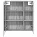 Dulap cu oglindă pentru baie Gri Sonoma 63,5 x 15,5 x 70 cm - WALTI WALTI