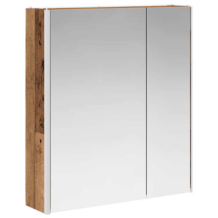 Dulap cu oglindă pentru baie Lemn vechi 63,5 x 15,5 x 70 cm - WALTI WALTI