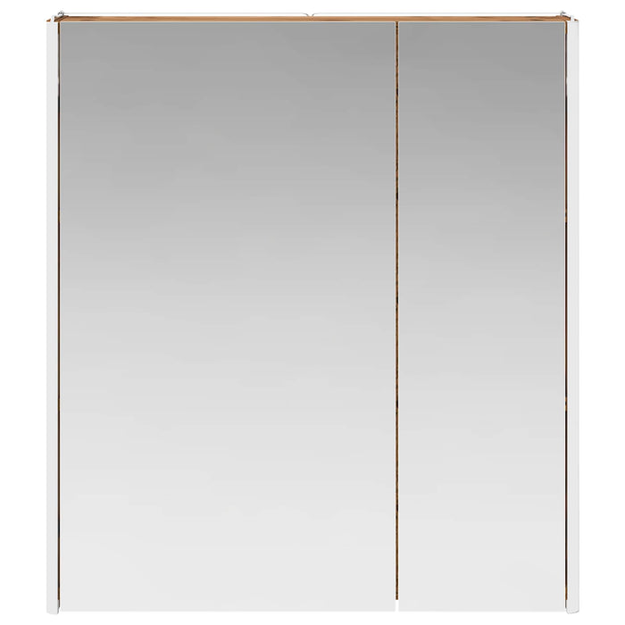 Dulap cu oglindă pentru baie Lemn vechi 63,5 x 15,5 x 70 cm - WALTI WALTI