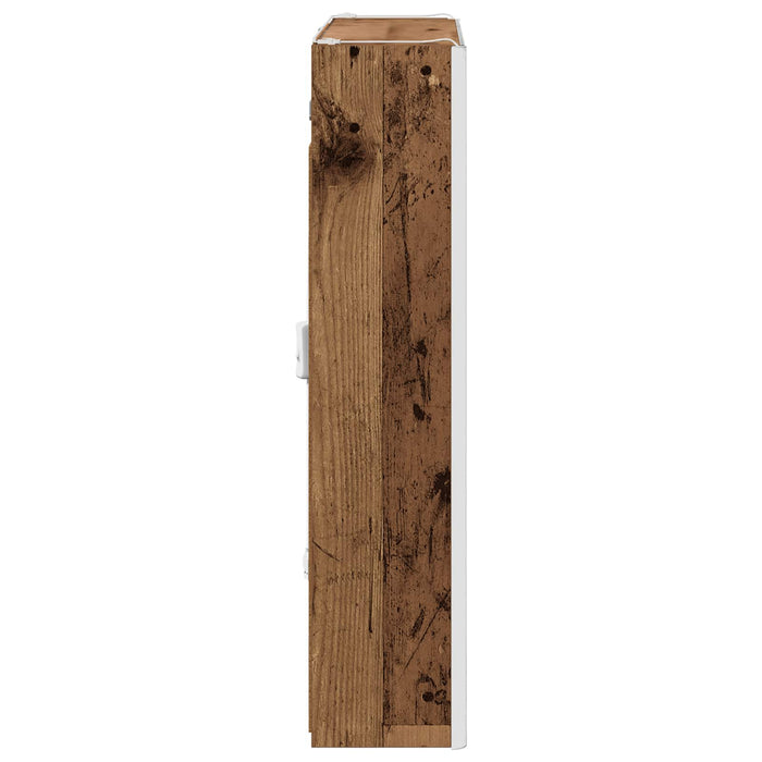 Dulap cu oglindă pentru baie Lemn vechi 63,5 x 15,5 x 70 cm - WALTI WALTI