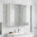 Dulap cu oglindă pentru baie Alb 63,5 x 15,5 x 60,5 cm - WALTI WALTI