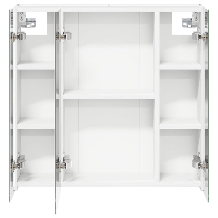 Dulap cu oglindă pentru baie Alb 63,5 x 15,5 x 60,5 cm - WALTI WALTI