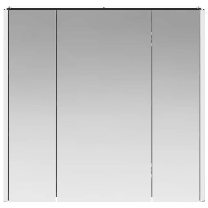 Dulap cu oglindă pentru baie Stejar Negru 63,5 x 15,5 x 60,5 cm - WALTI WALTI