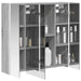 Dulap cu oglindă pentru baie Gri Sonoma 63,5 x 15,5 x 60,5 cm - WALTI WALTI