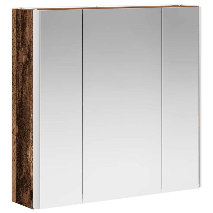 Dulap cu oglindă pentru baie Lemn vechi 63,5 x 15,5 x 60,5 cm - WALTI WALTI
