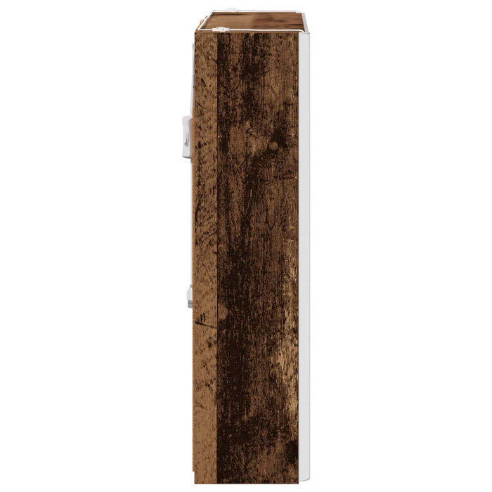 Dulap cu oglindă pentru baie Lemn vechi 63,5 x 15,5 x 60,5 cm - WALTI WALTI