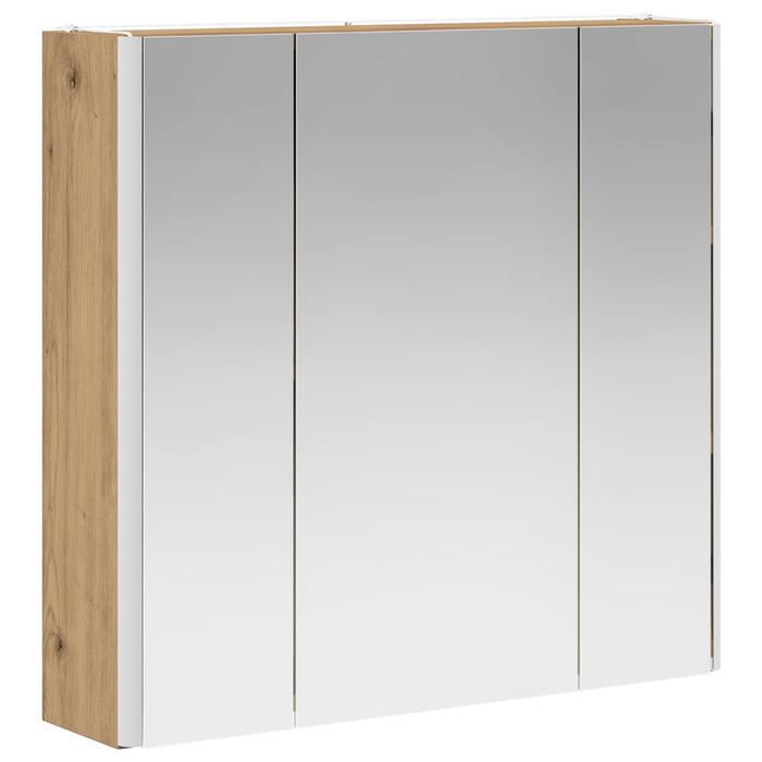 Dulap cu oglindă pentru baie Stejar artizanal - WALTI WALTI