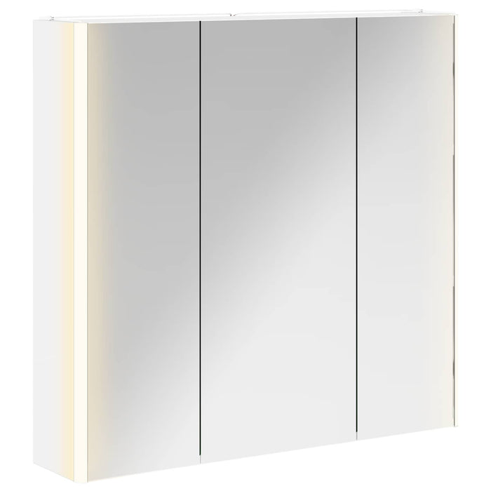 Dulap cu oglindă pentru baie cu raft Alb 73.5 x 15.5 x 70 cm - WALTI WALTI