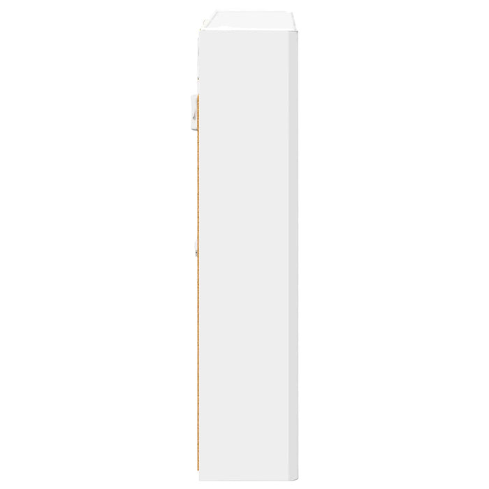 Dulap cu oglindă pentru baie cu raft Alb 73.5 x 15.5 x 70 cm - WALTI WALTI