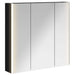 Dulap cu oglindă pentru baie Stejar Negru 73.5 x 15.5 x 70 cm - WALTI WALTI