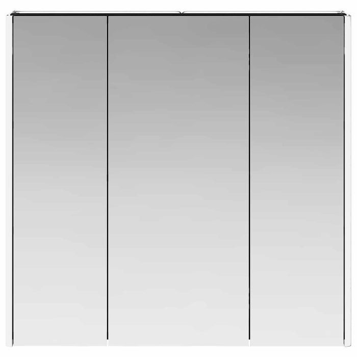 Dulap cu oglindă pentru baie Stejar Negru 73.5 x 15.5 x 70 cm - WALTI WALTI