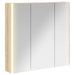 Dulap cu oglindă pentru baie Stejar Sonoma 73.5 x 15.5 x 70 cm - WALTI WALTI