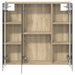 Dulap cu oglindă pentru baie Stejar Sonoma 73.5 x 15.5 x 70 cm - WALTI WALTI