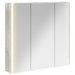 Dulap cu oglindă pentru baie Gri din beton 73.5 x 15.5 x 70 cm - WALTI WALTI