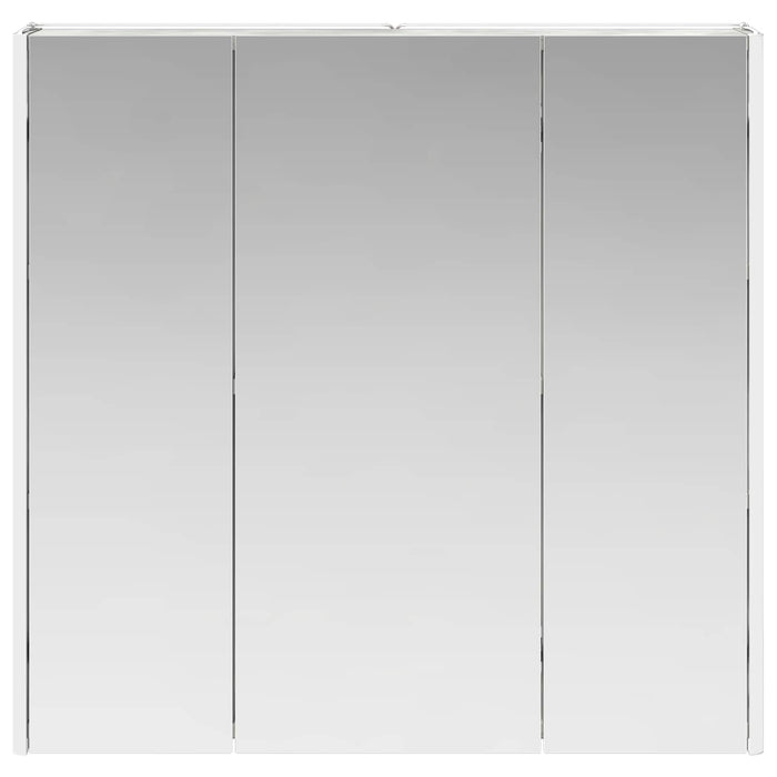 Dulap cu oglindă pentru baie Gri din beton 73.5 x 15.5 x 70 cm - WALTI WALTI